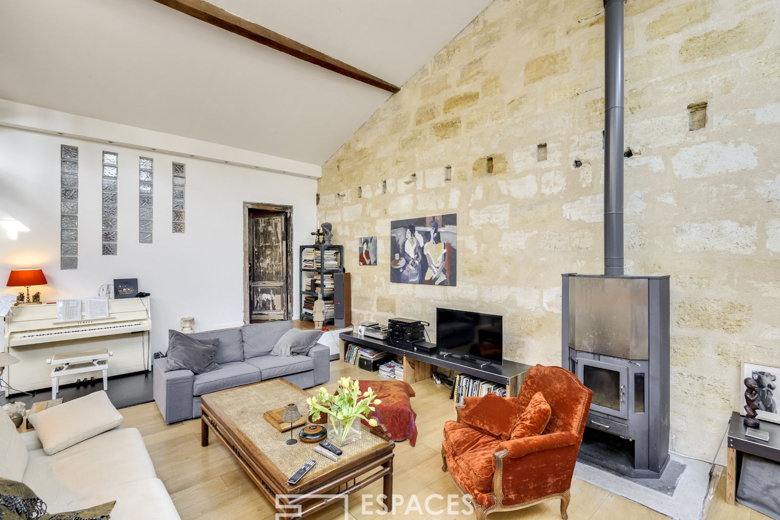 Loft avec terrasse aux Chartrons