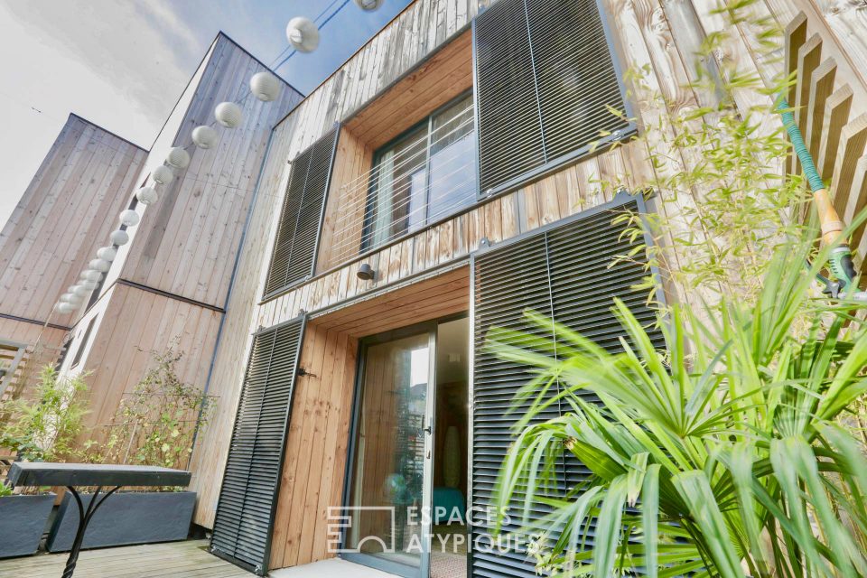 33100 BORDEAUX - Maison zen en bois avec terrasse à la Bastide - Réf. 889EABX