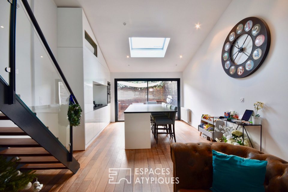33000 BORDEAUX - Échoppe dans un style loft à Ornano - Réf. 921EABX
