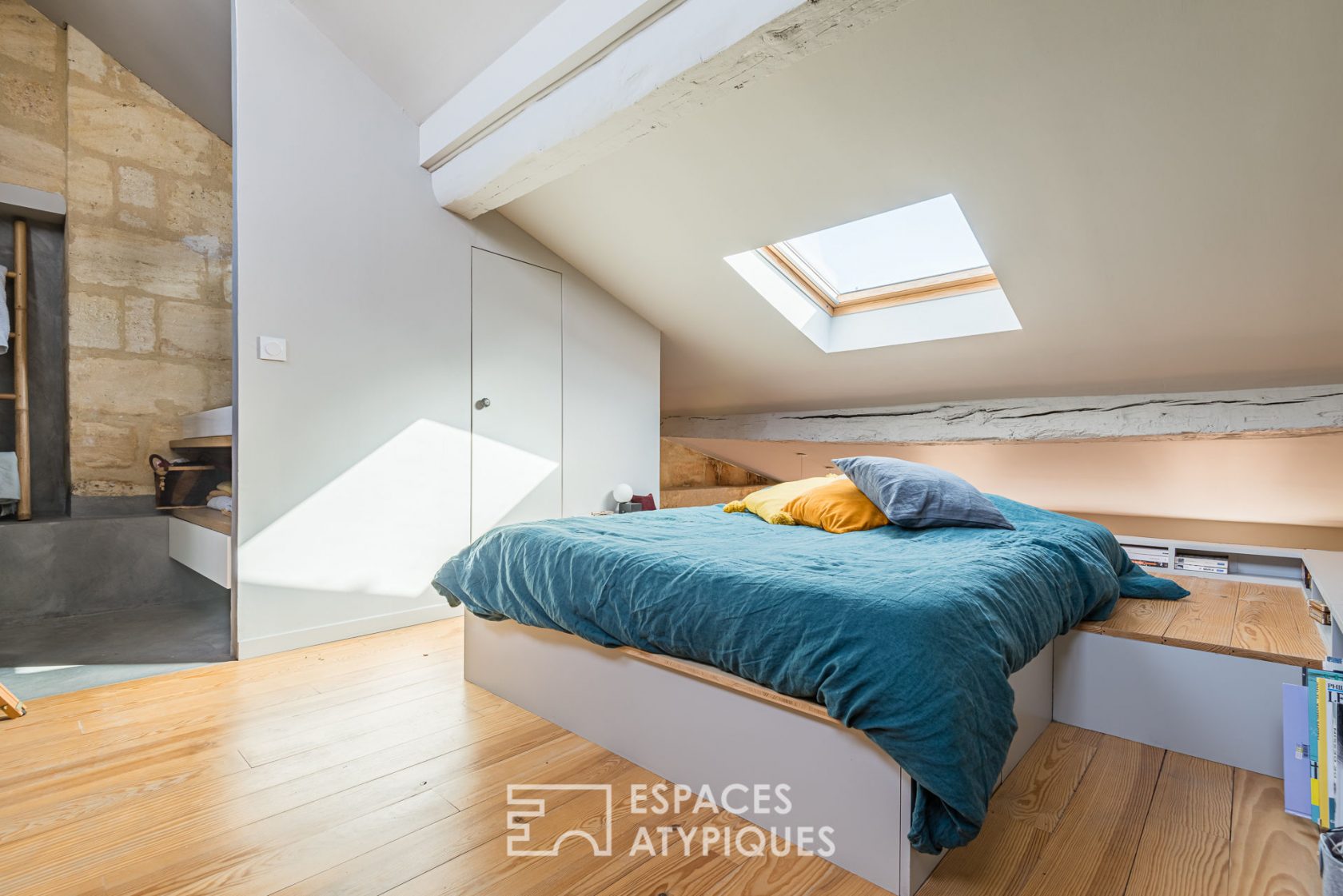 Original apartment revisited by architect in St Michel