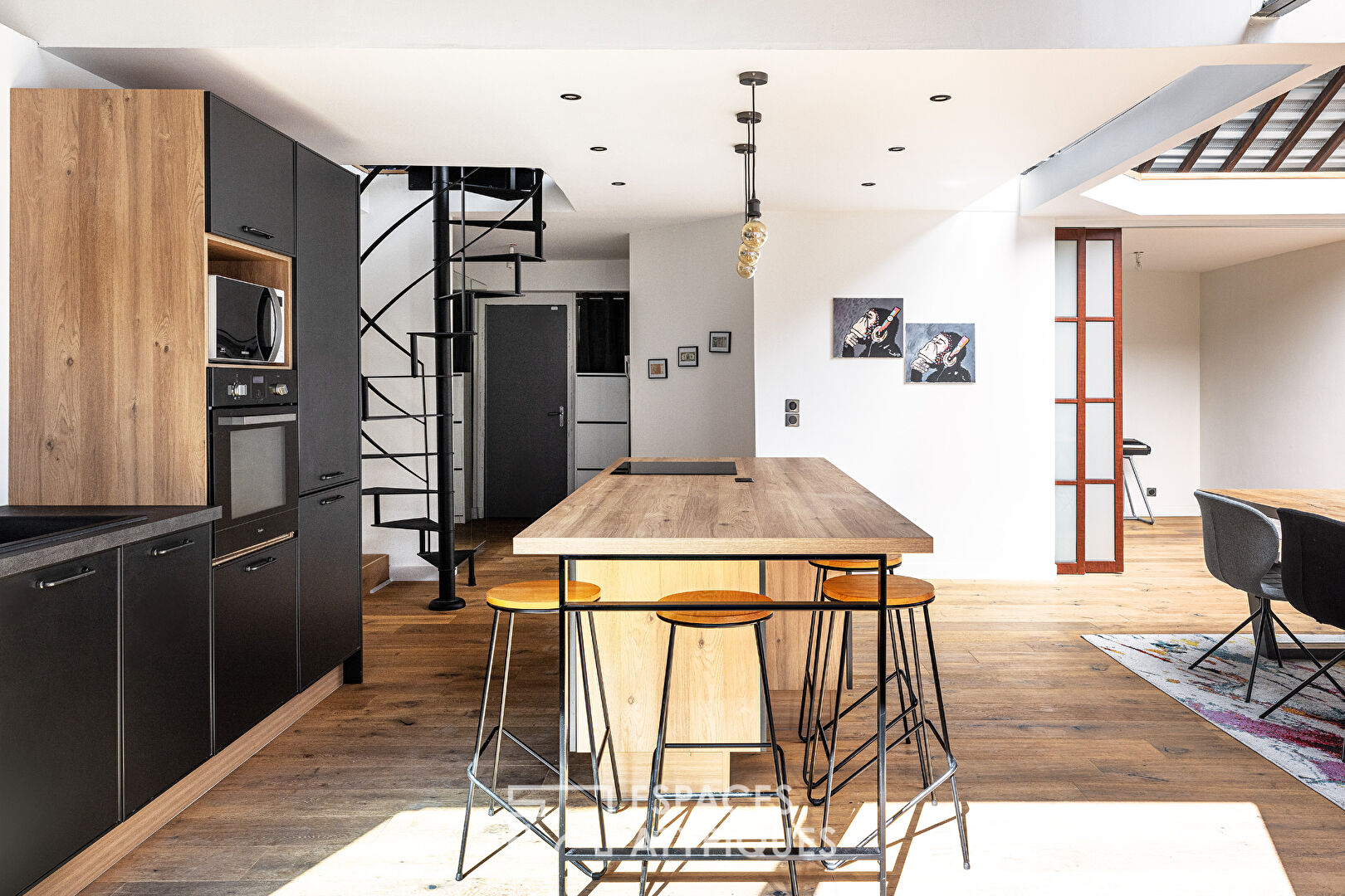 Loft avec terrasse