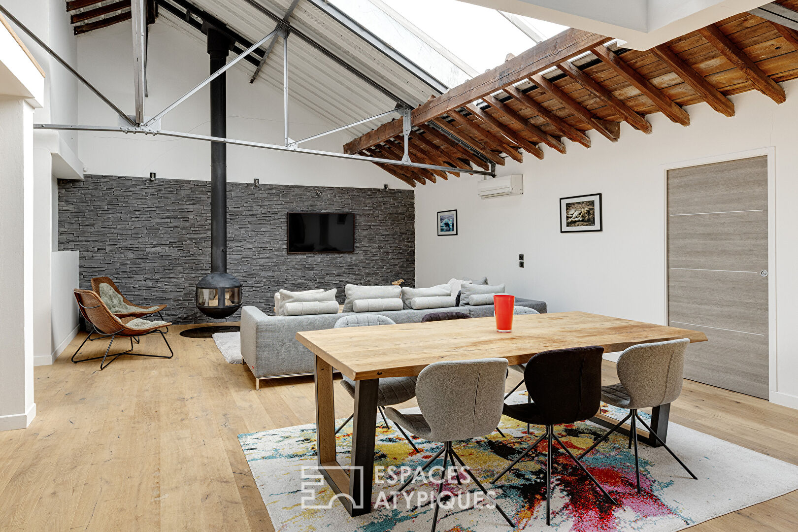 Loft avec terrasse