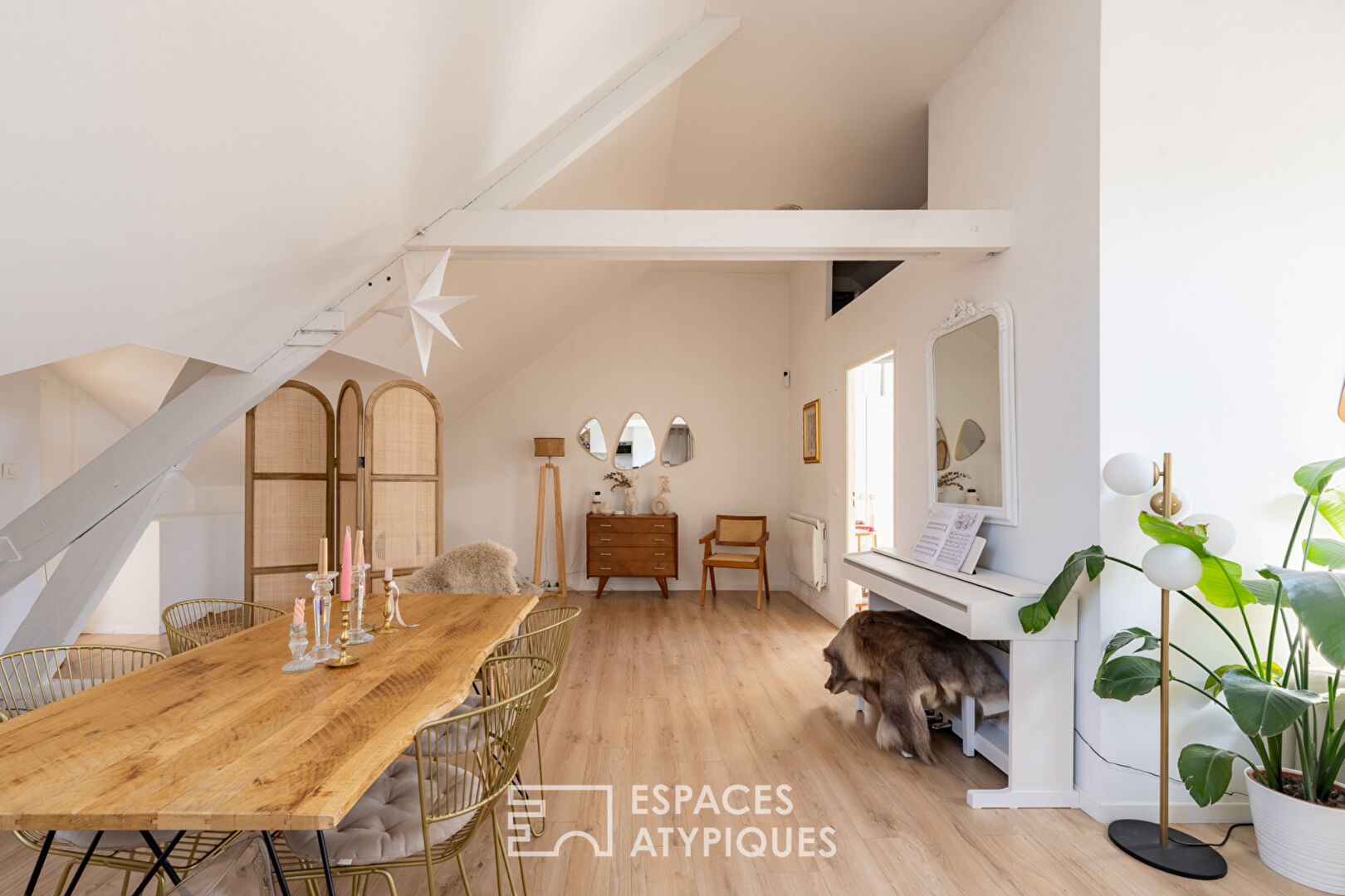 Light-filled loft in a former dye house