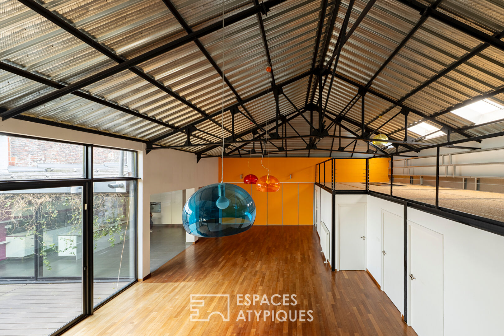 Loft au cachet industriel