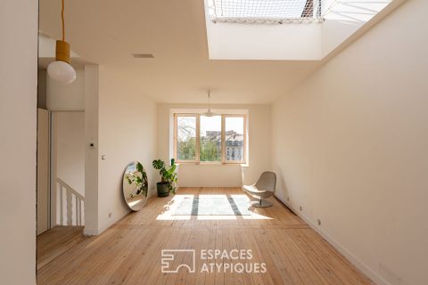 Architect-designed duplex – roof terrace with 360° view