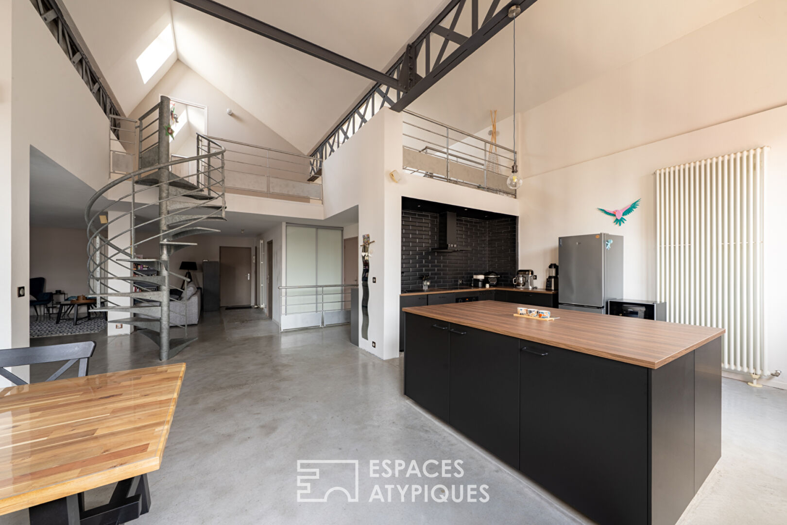 Loft en duplex dans une ancienne bonneterie