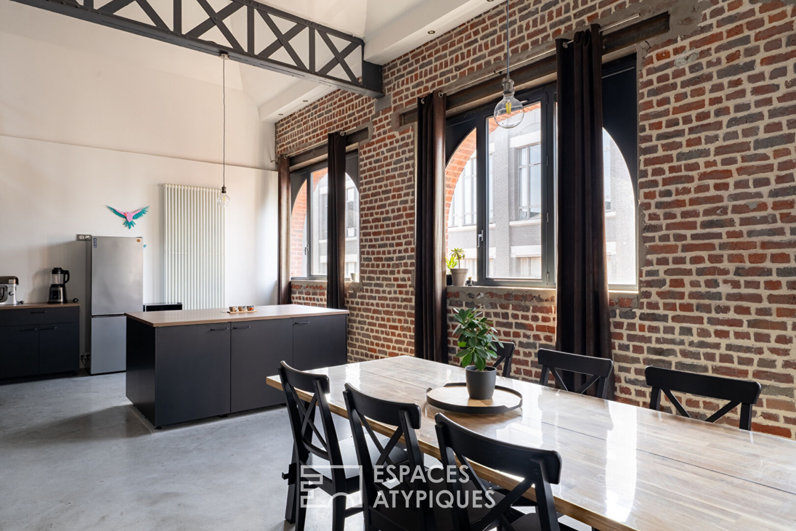 Loft en duplex dans une ancienne bonneterie