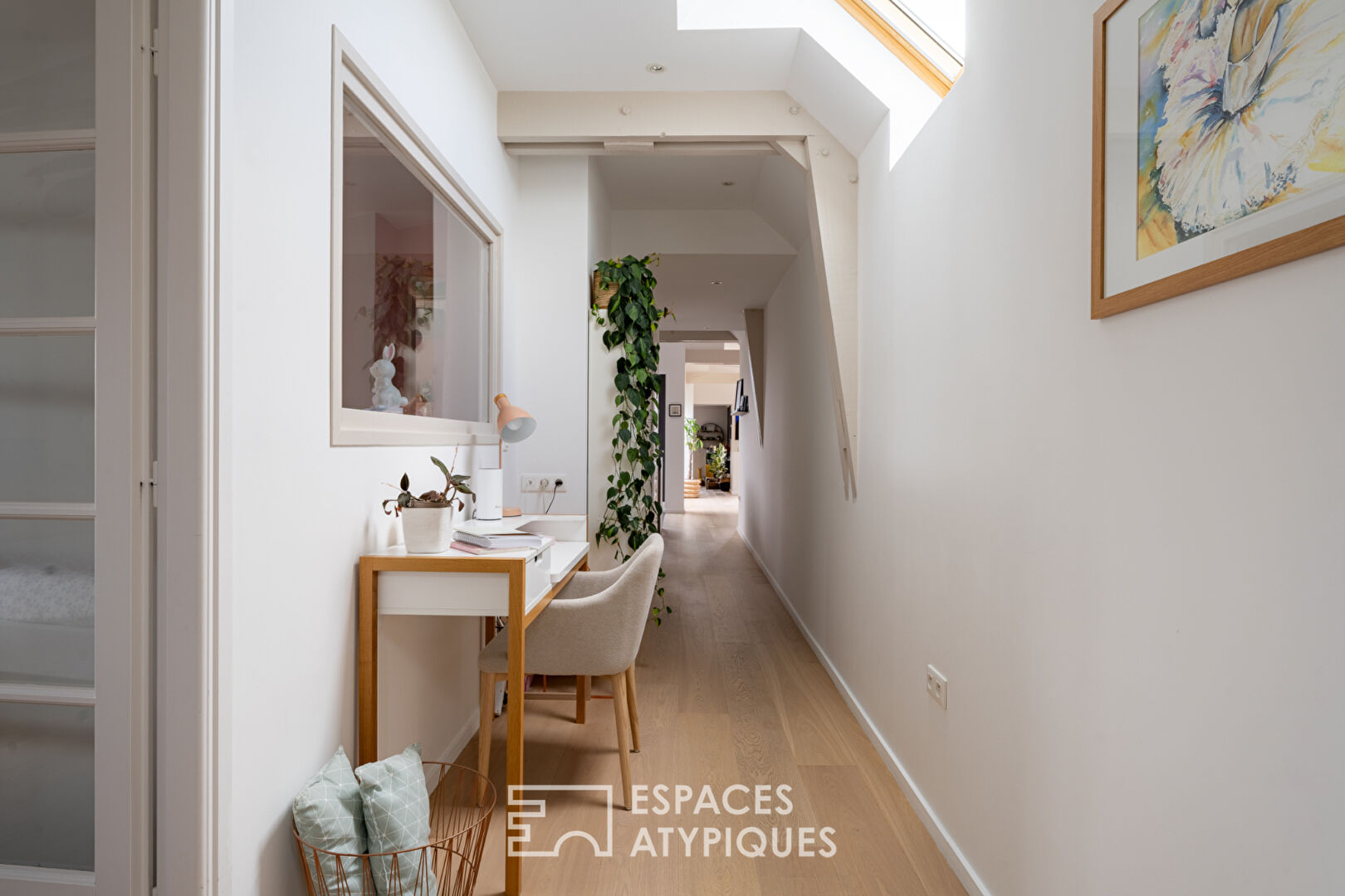Loft d’exception sur les toits d’un château industriel Barbieux