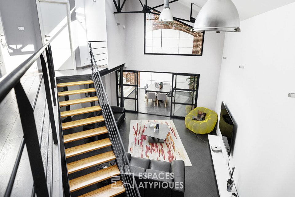 Loft d'exception dans une ancienne distillerie et son rooftop