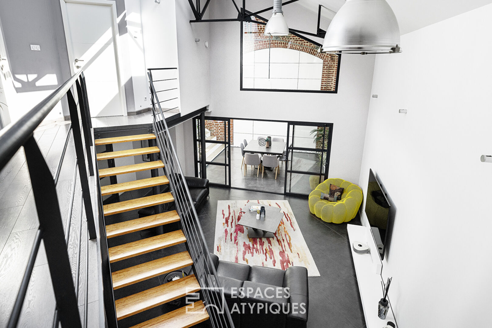 Loft d’exception dans une ancienne distillerie et son rooftop