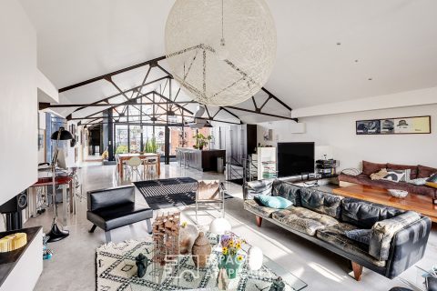 Contemporary loft with patio, in the heart of Wazemmes