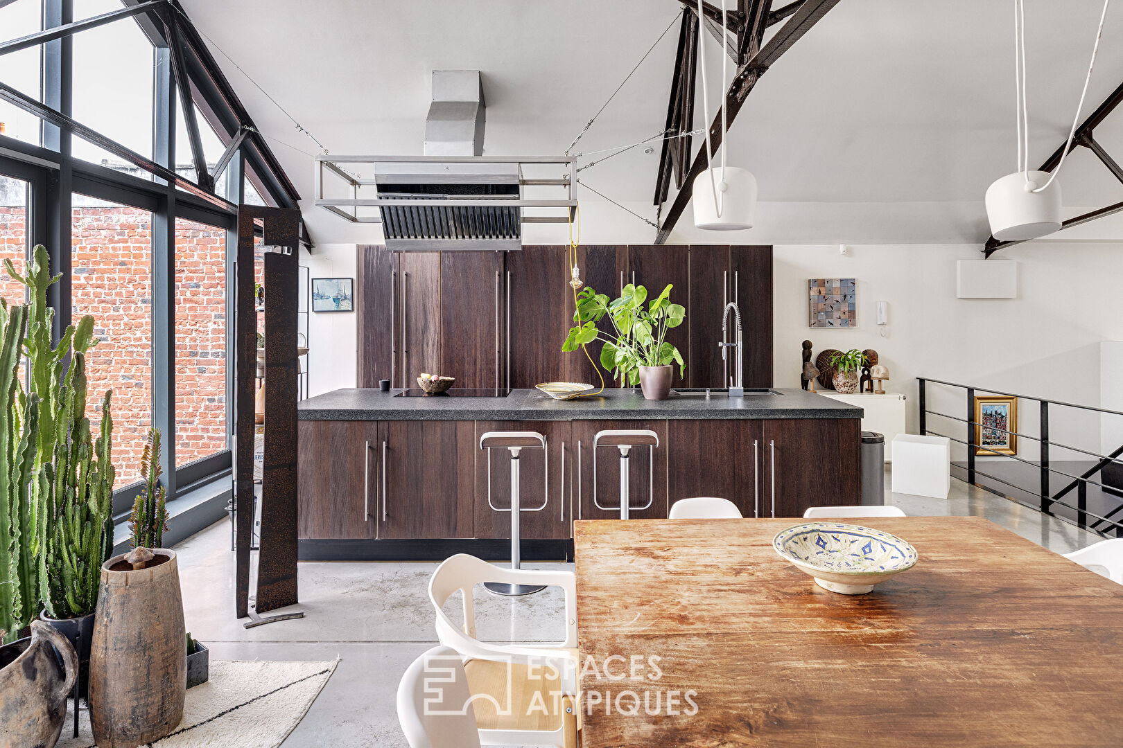 Contemporary loft with patio, in the heart of Wazemmes