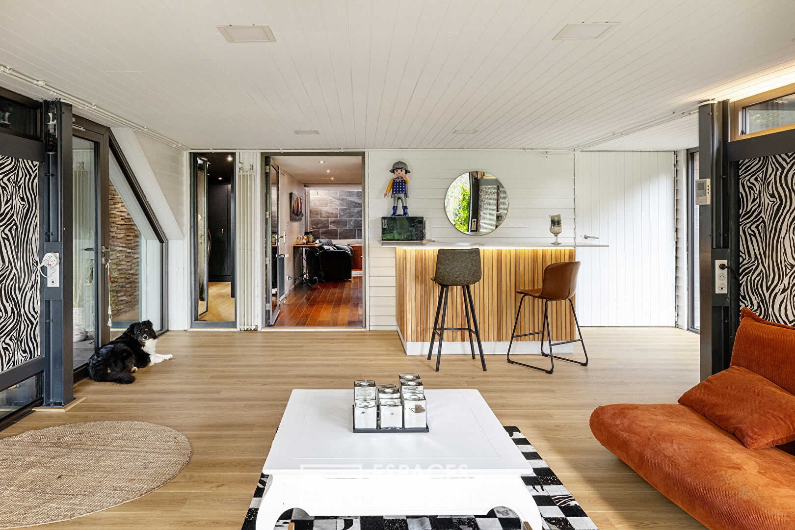 Maison contemporaine au coeur de la campagne