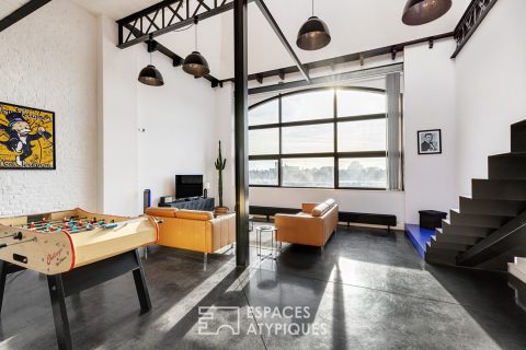 Loft contemporain avec rooftop