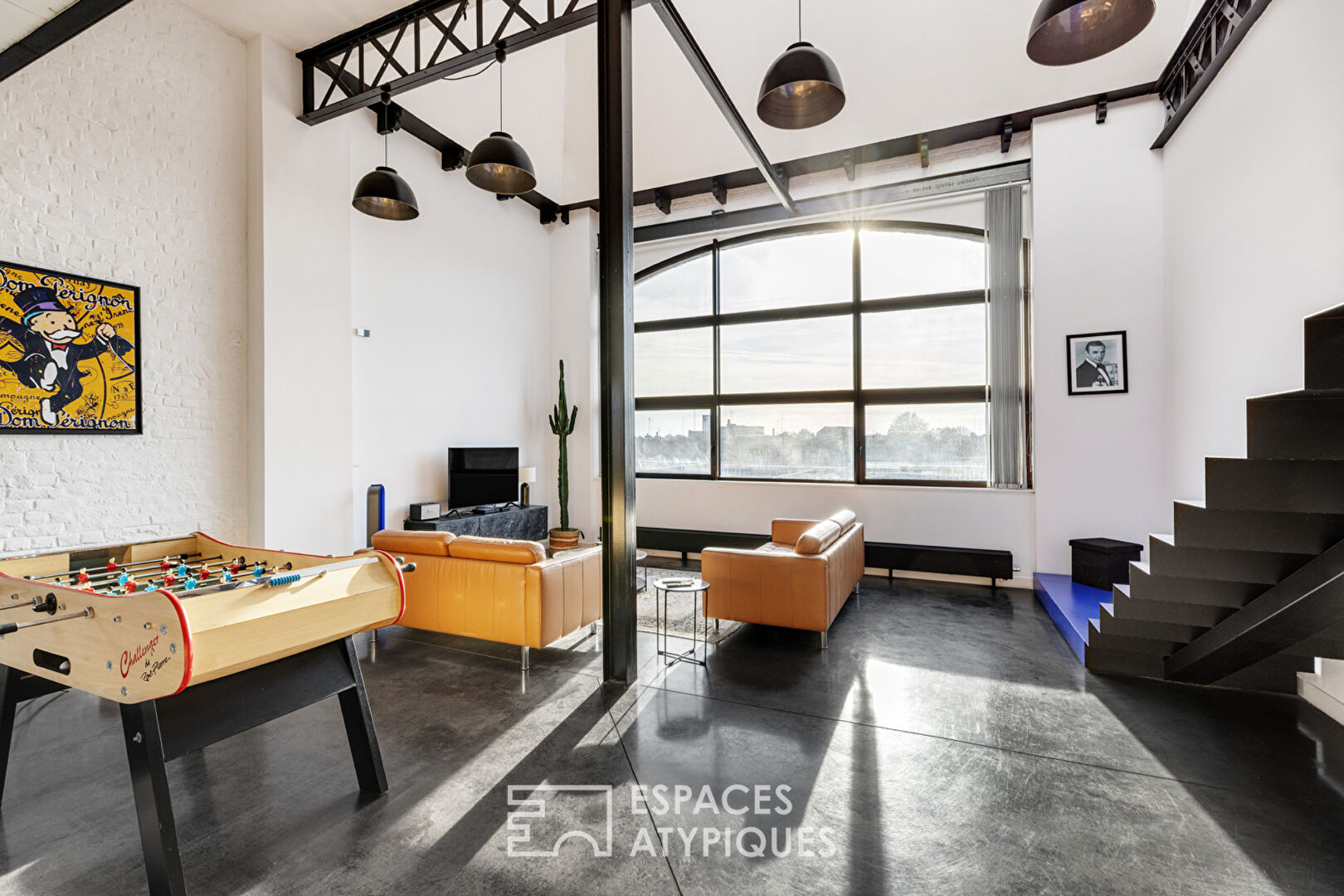 Loft contemporain avec rooftop