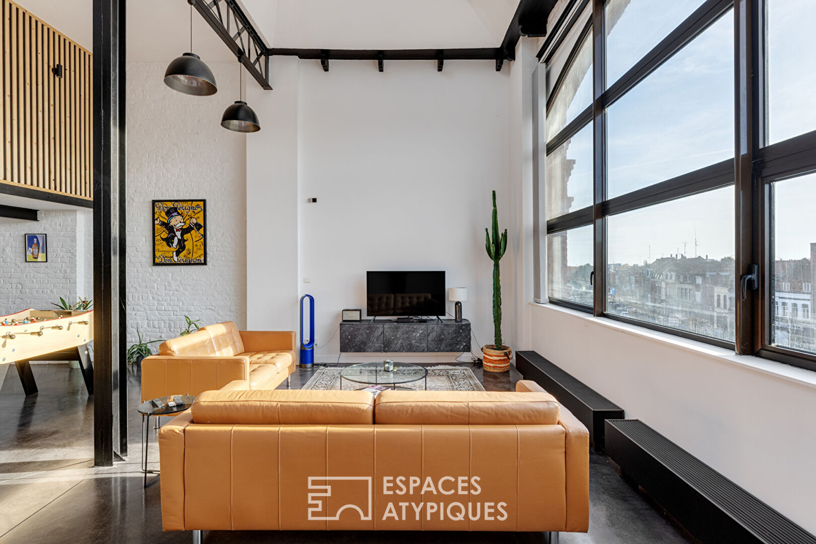 Loft contemporain avec rooftop