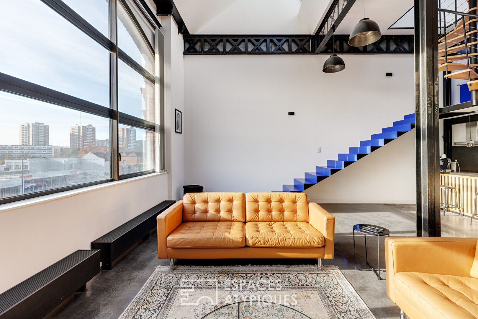 Loft contemporain avec rooftop