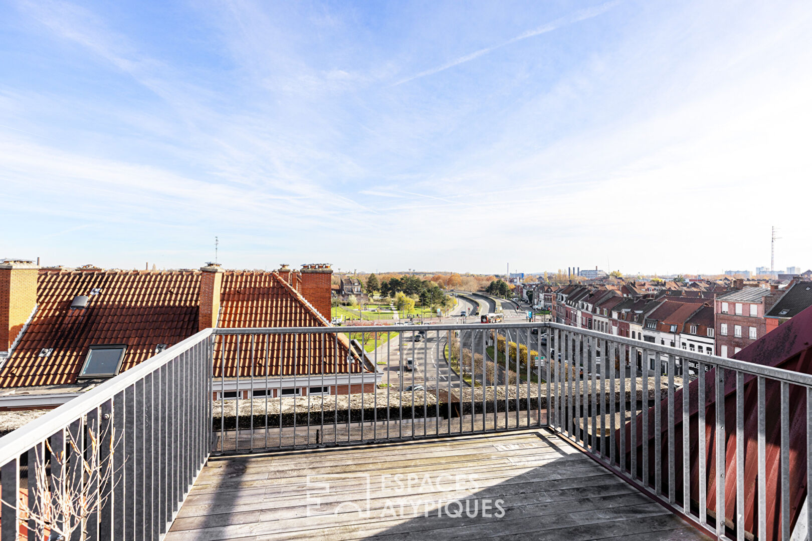 Loft contemporain avec rooftop