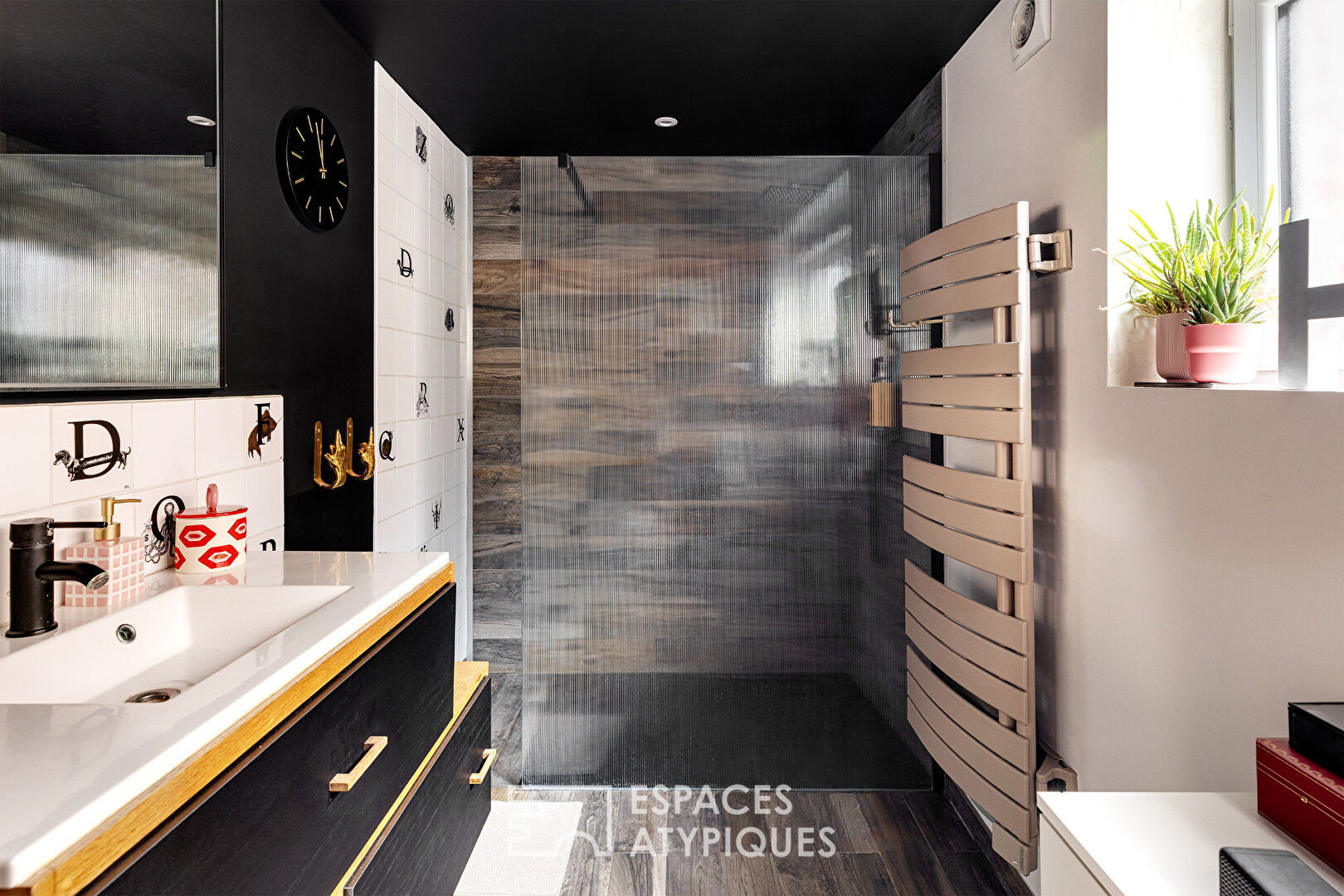 Loft in a converted farmhouse