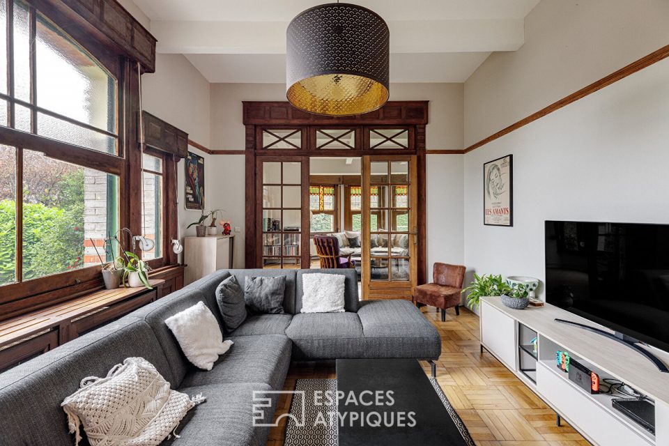 Villa Art & Crafts 'Vert Cottage' signée Gabriel Pagnerre au Haut de Mons