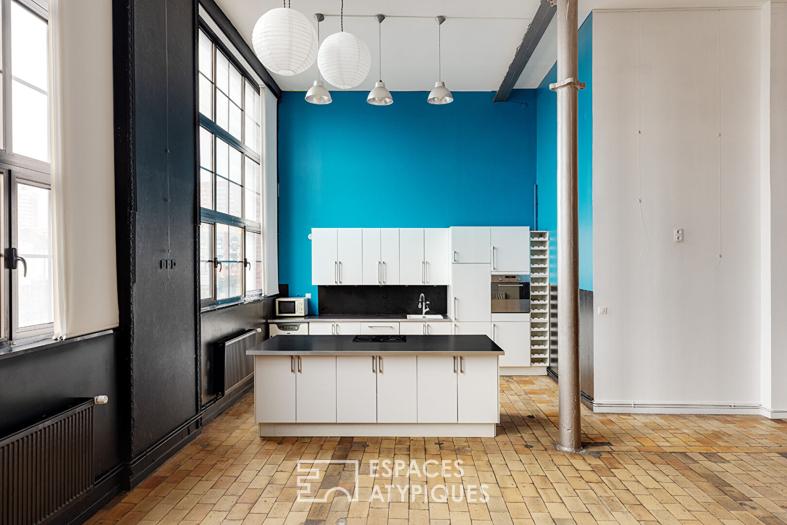 Loft d’exception dans un ancien site textile