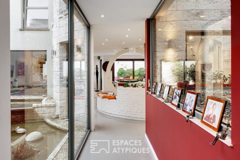 Maison d’Architecte avec Jardin et Patio Zen