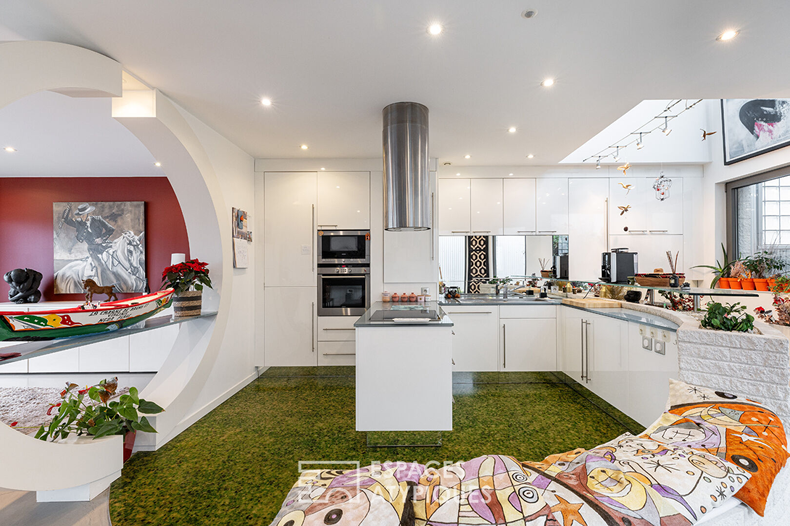 Maison d’Architecte avec Jardin et Patio Zen