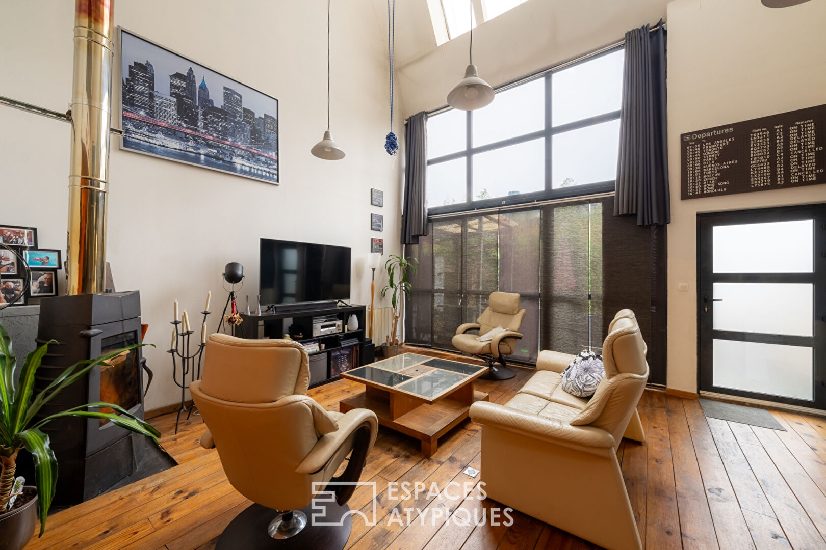 Loft réinventé dans une ancienne teinturerie