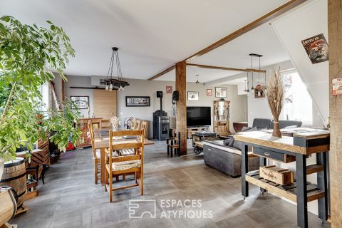 Former bistro transformed into a house