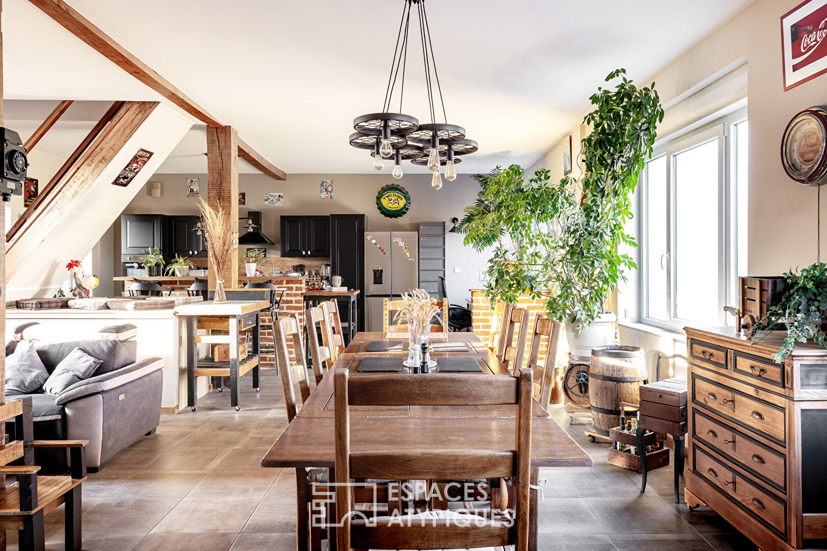 Former bistro transformed into a house