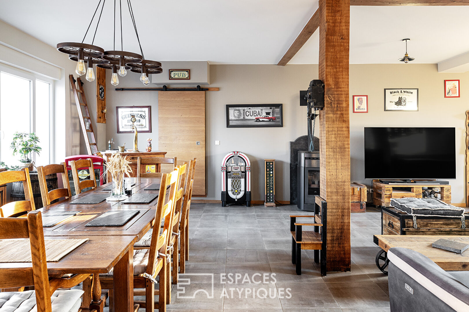 Former bistro transformed into a house