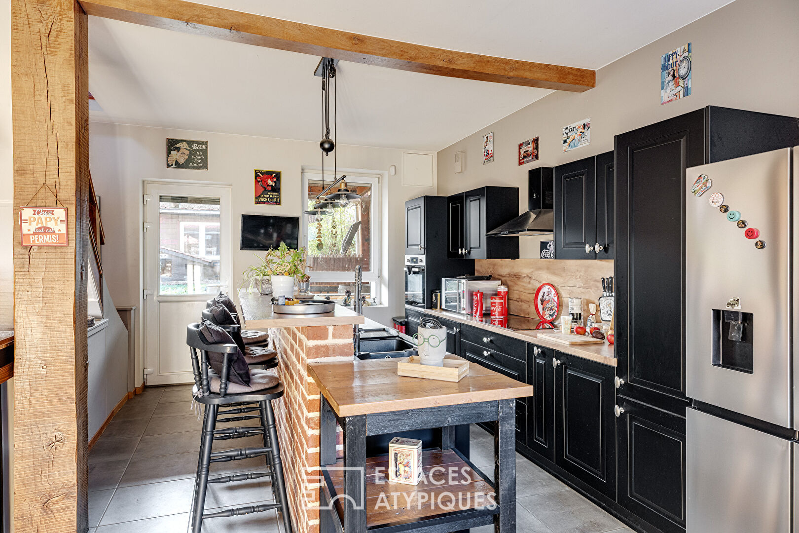 Former bistro transformed into a house