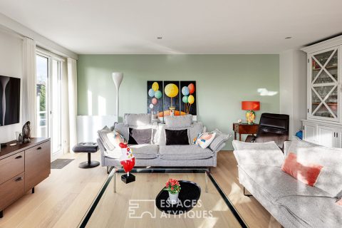 Exceptional duplex with terrace