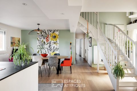 Exceptional duplex with terrace