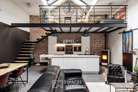 Private loft with outdoor space