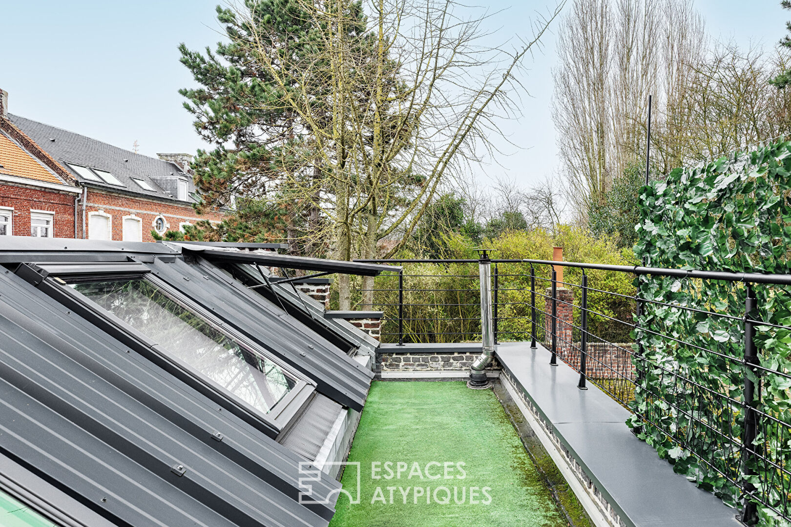 Private loft with outdoor space