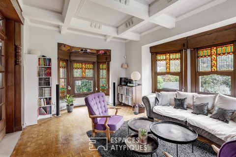 Villa Art & Crafts &lsquo;Vert Cottage&rsquo; signée Gabriel Pagnerre au Haut de Mons