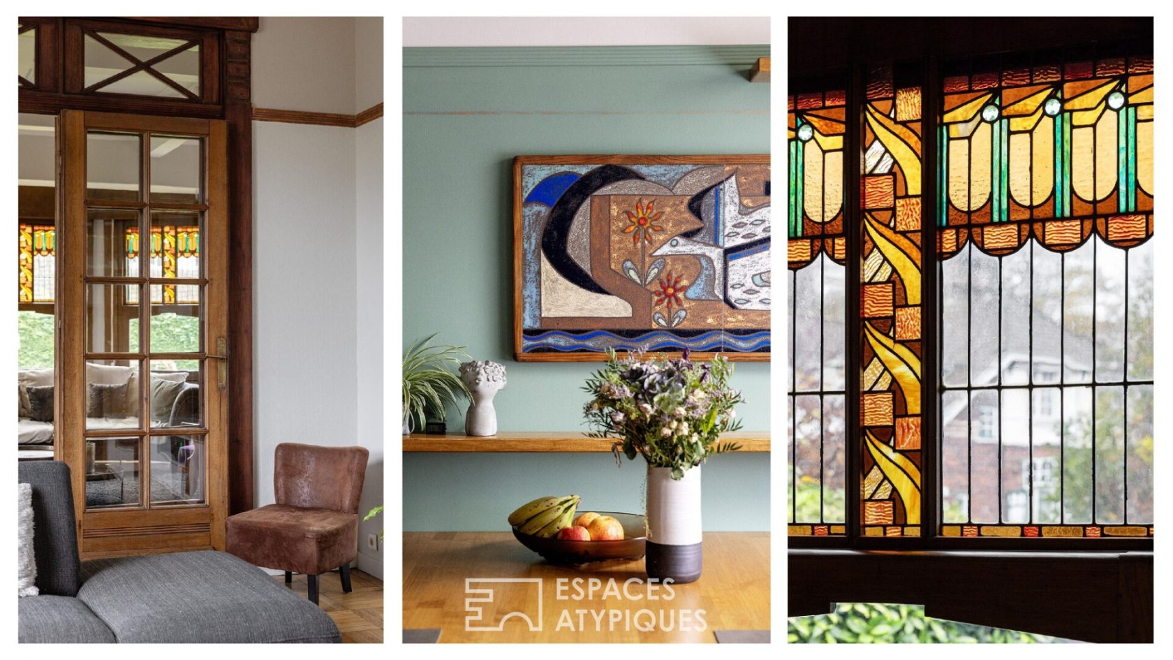 Villa Art & Crafts &lsquo;Vert Cottage&rsquo; signée Gabriel Pagnerre au Haut de Mons