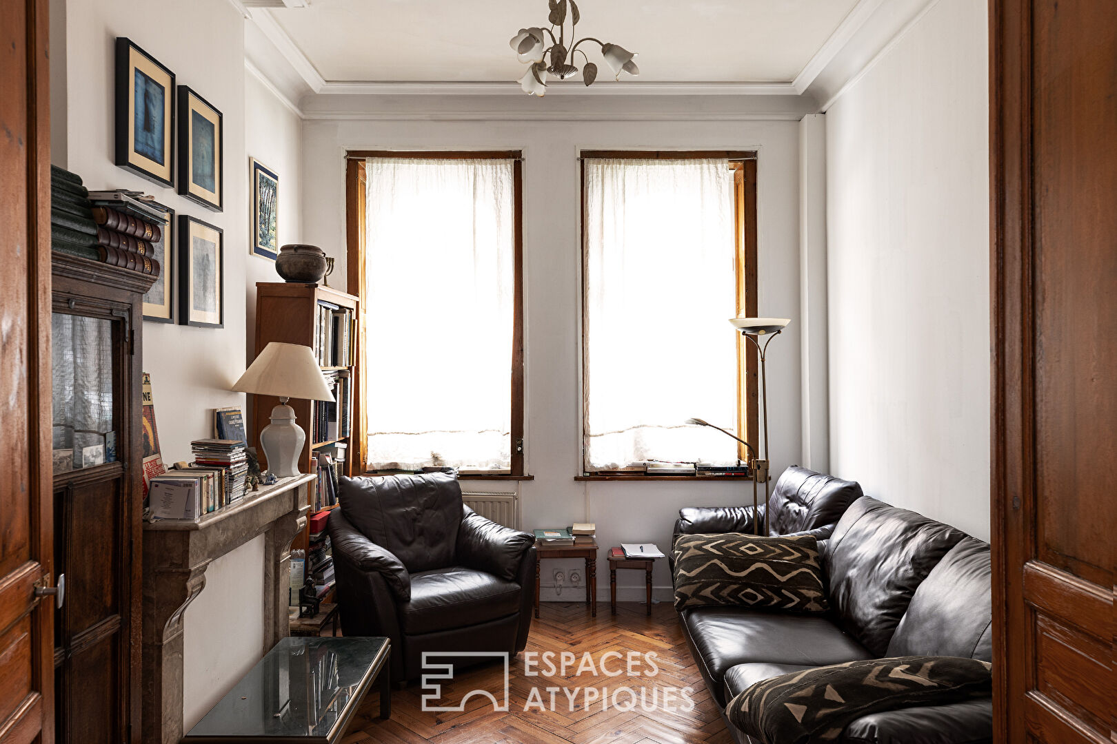 Maison de caractère du XIXe siècle avec verrière et cour intime