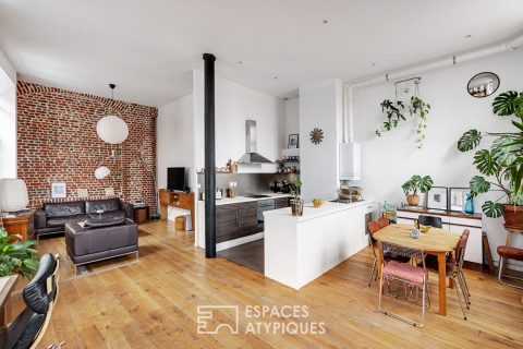 Loft de caractère au coeur des anciennes usines Lepoutre-Bourlet