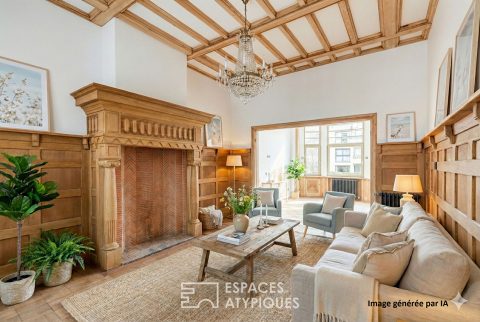 Maison bourgeoise bel étage de 1900