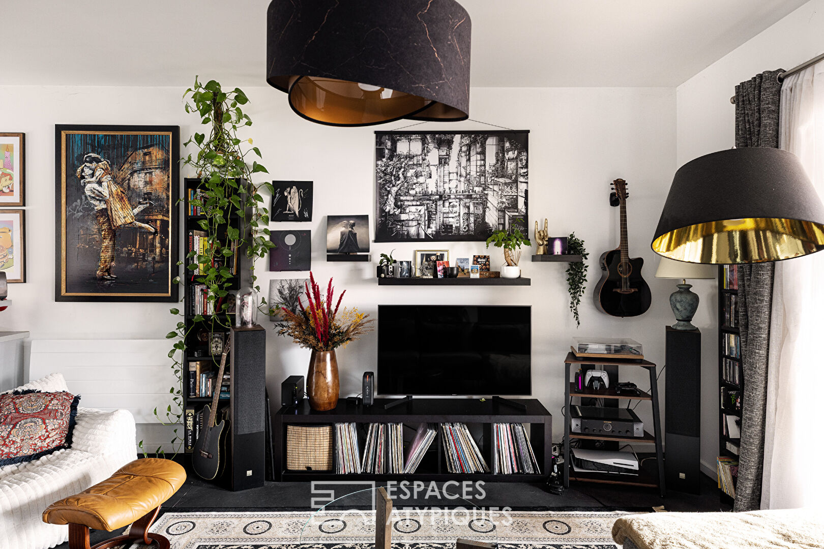 Appartement réinventé dans une ancienne teinturerie