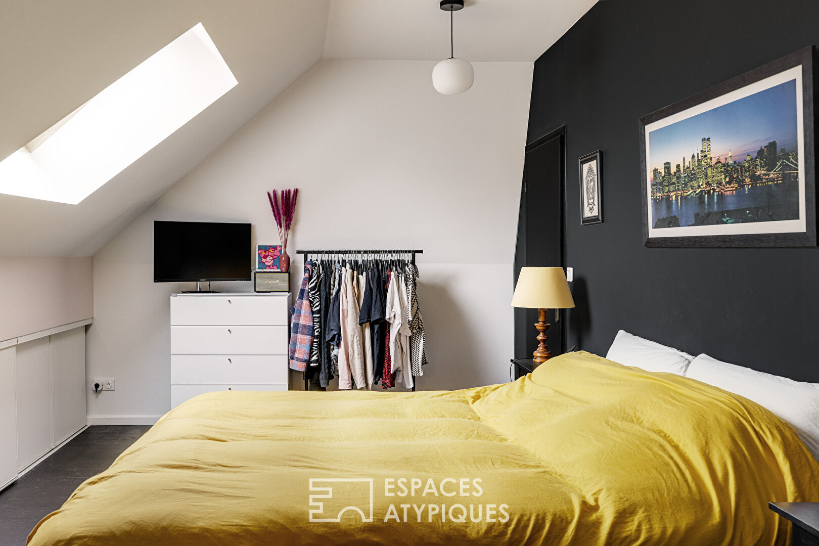 Appartement réinventé dans une ancienne teinturerie