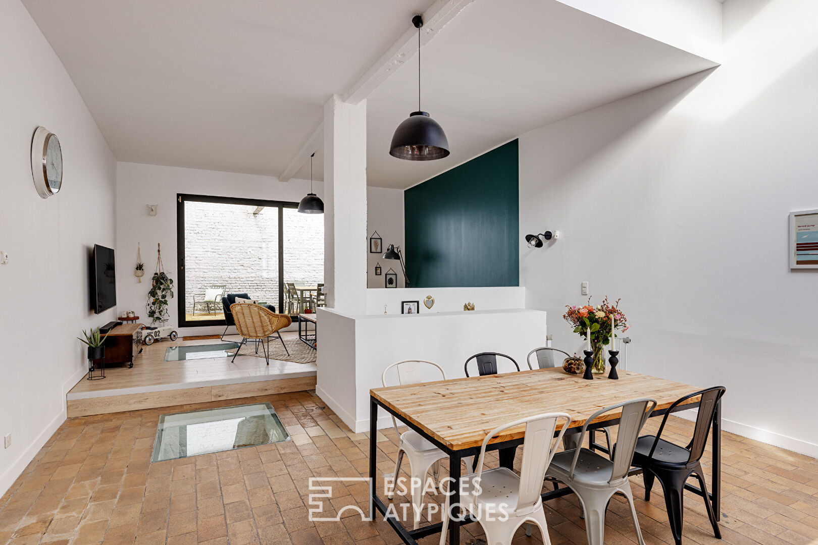 Loft dans une ancienne bonneterie avec terrasse