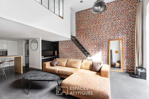 Duplex au coeur d&rsquo;une ancienne brasserie