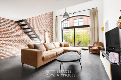 Duplex au coeur d&rsquo;une ancienne brasserie