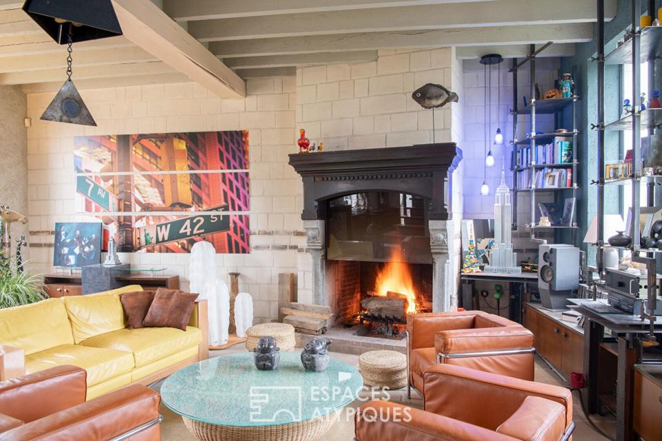 Ancien presbytère du XIXe et son jardin