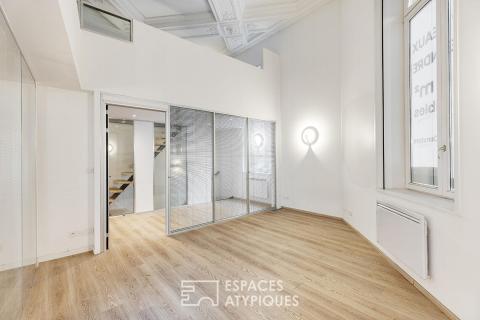 Duplex avec cachet XIXème siècle et intérieur moderne