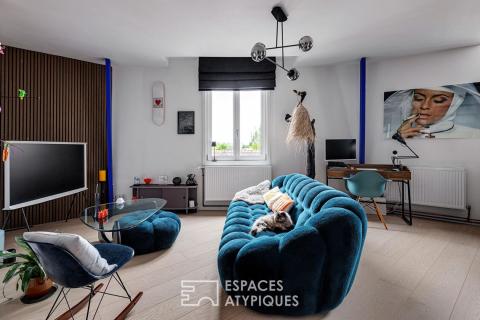 Charming duplex under the eaves