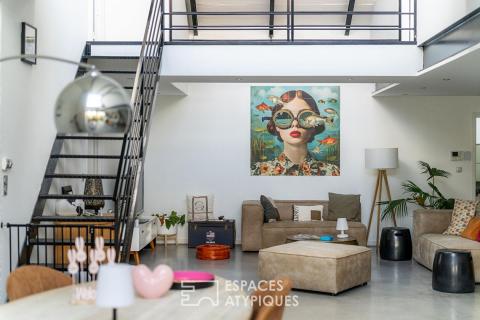 Loft de caractère aux volumes généreux